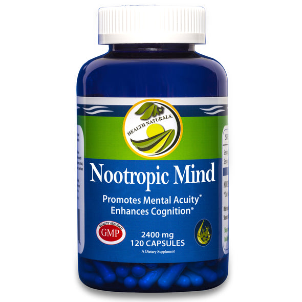 Nootropic Mind 120 Capsules | Natural Mental Acuity