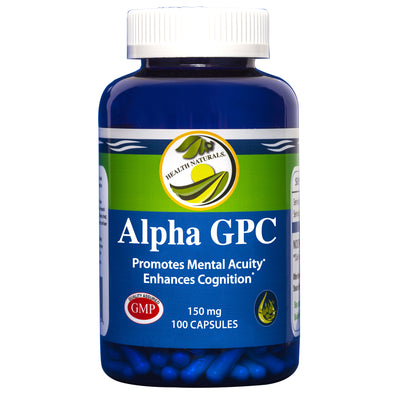 Alpha GPC 100 ct. 150 mg Capsules