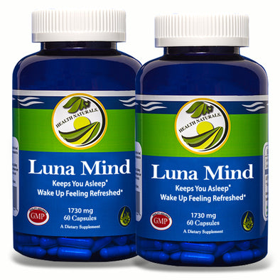 Luna Mind l Sleep Supplement l 120 Capsules - Health Naturals